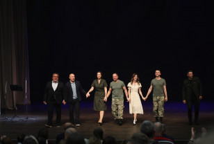 В Десногорске состоялся показ спектакля «Люди А на службе Отечеству»