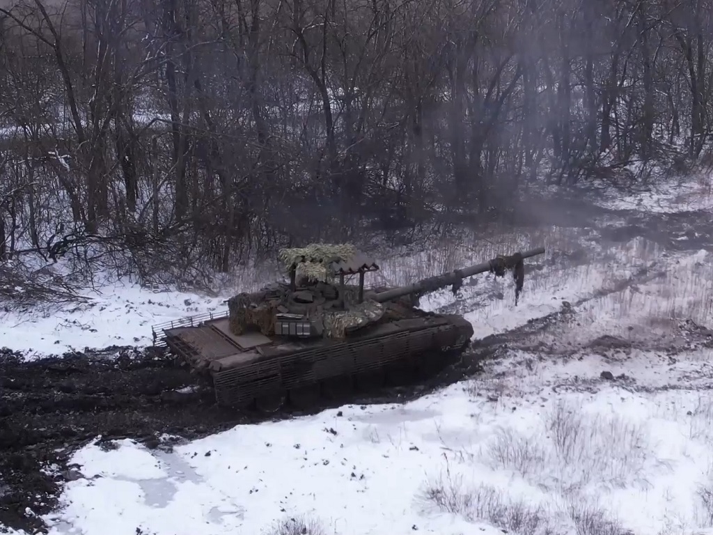 Экипажи российских танков разгромили противника на Купянском направлении