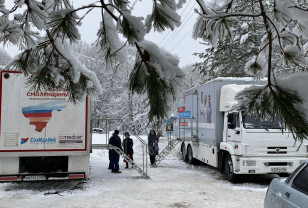 Автопоезд «Здоровье Смоленщины» впервые открыл зимний сезон