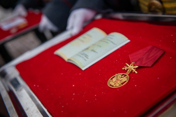 6 курсантов смоленской Военной академии получили ведомственные награды