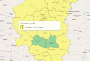 «Жёлтый» уровень опасности из-за гололедицы ввели в Смоленске до вечера 31 декабря