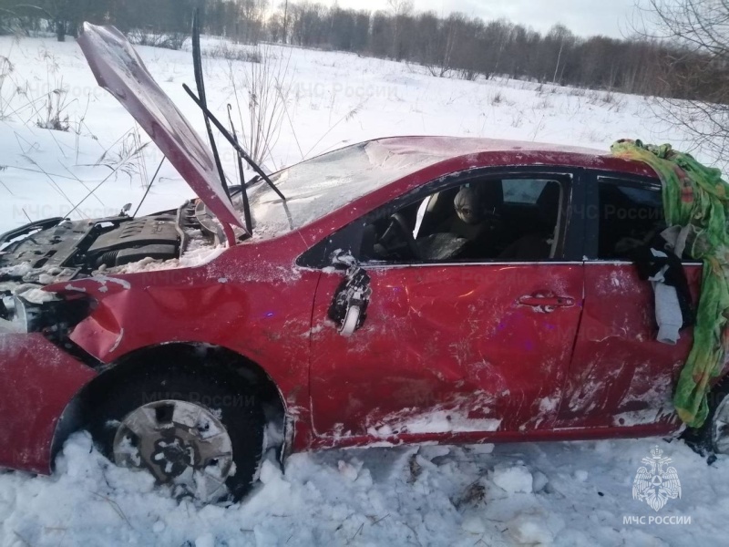 Трое пострадали в аварии в Смоленском районе