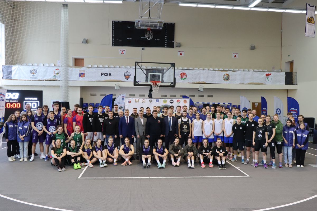 В Смоленске прошел фестиваль баскетбола 3х3 четвертого тура «Лиги Дружбы Россия – Беларусь»