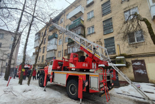 В Смоленске в результате пожара на улице Кирова погиб мужчина