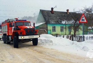 В Сафоновском районе Смоленской области произошёл смертельный пожар