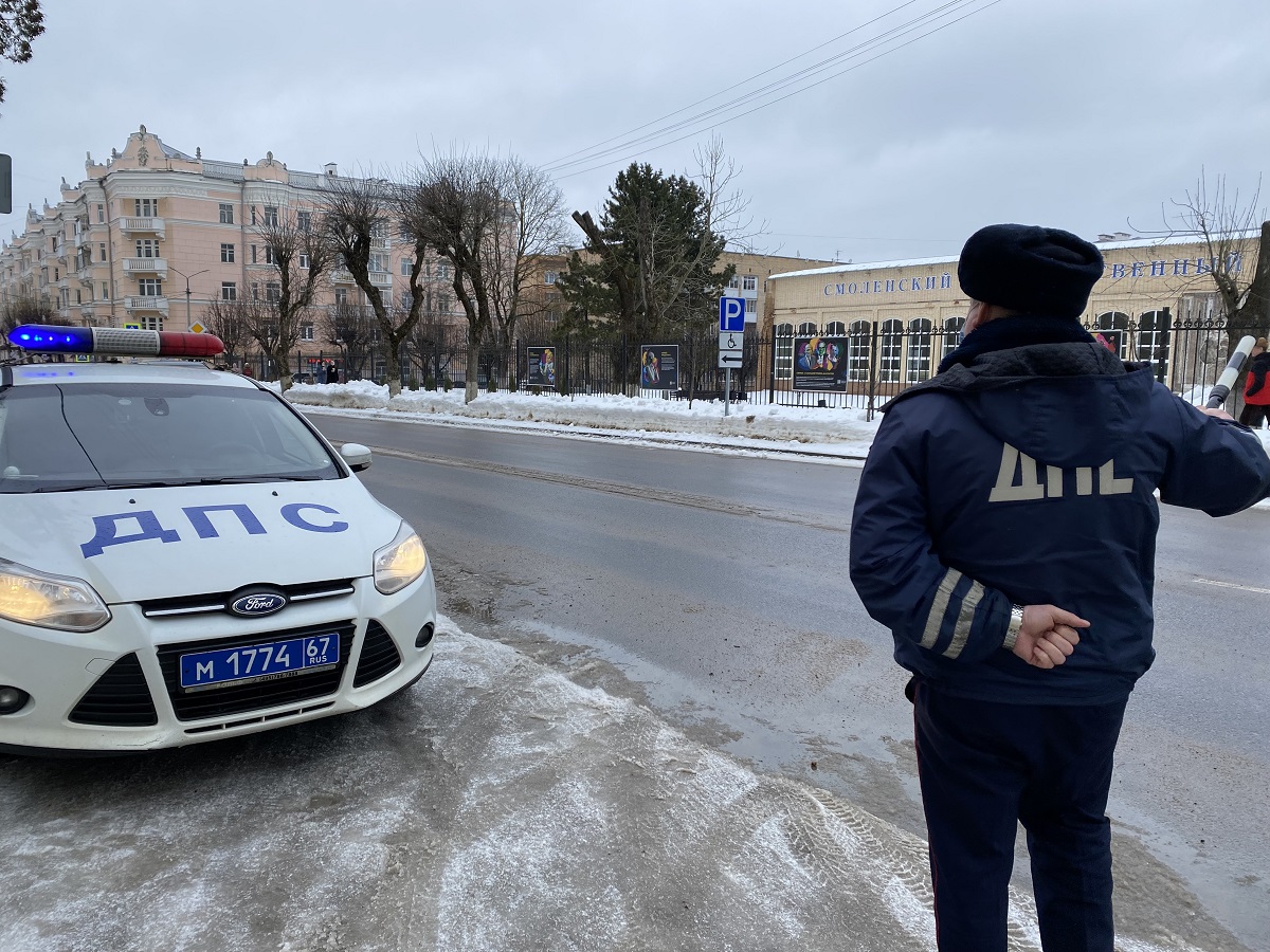 24 февраля Госавтоинспекция проведёт в Смоленске сплошные проверки водителей