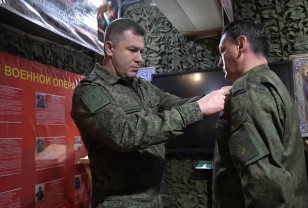 В зоне СВО состоялась очередная церемония награждения российских военнослужащих