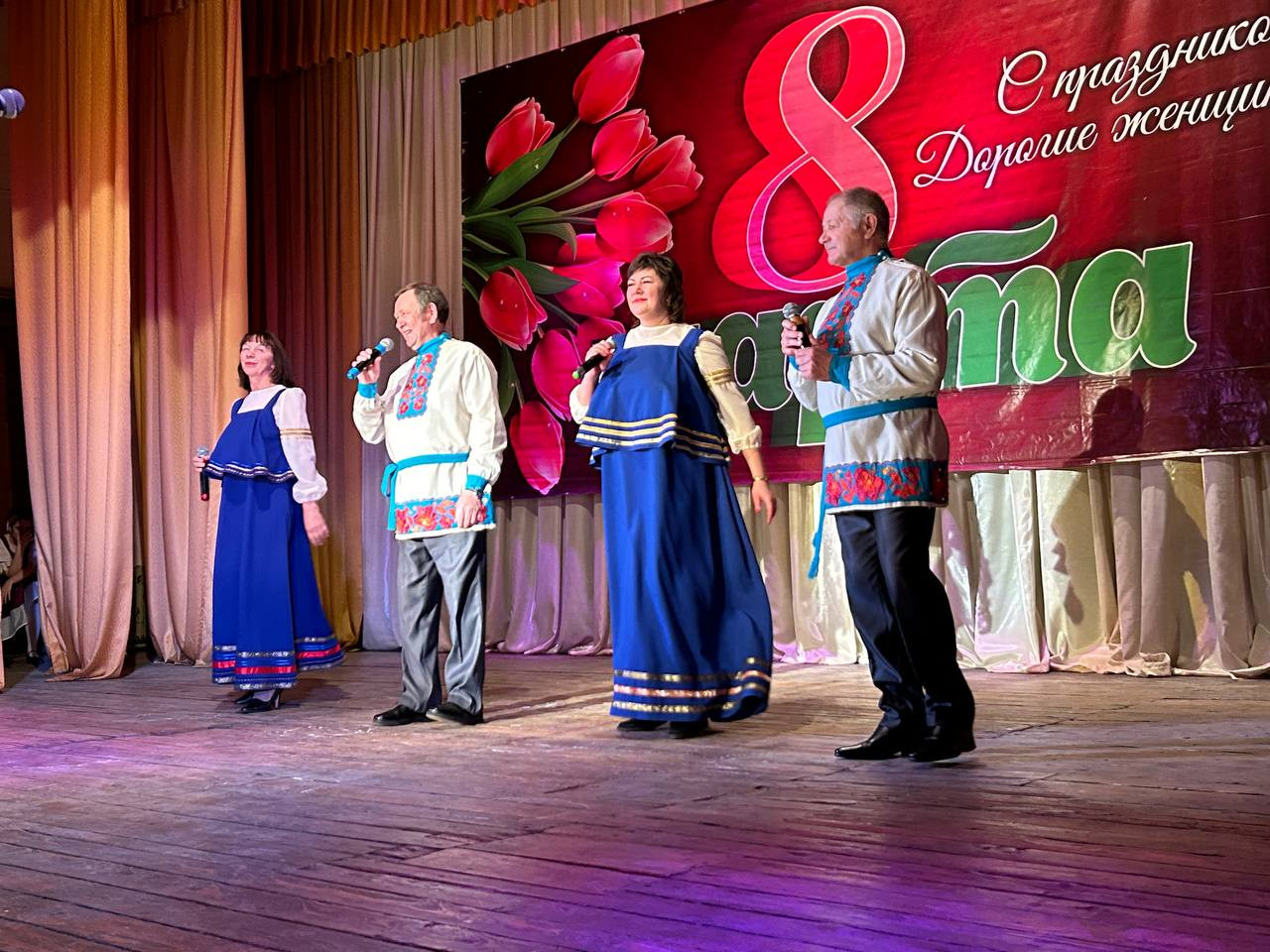 В районах Смоленщины прошли праздничные концерты, посвященные Международному женскому дню