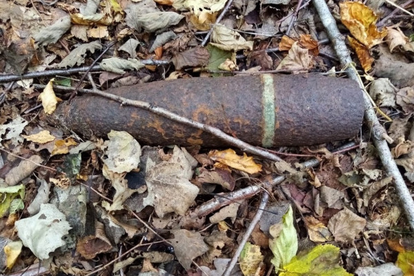 Очередные артиллерийские снаряды времён ВОВ найдены в Смоленской области