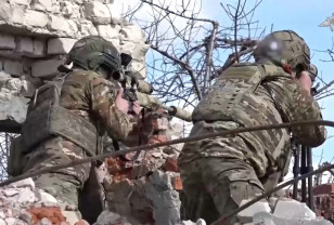 Кадры боевой работы российских снайперов в зоне СВО