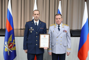 Сотрудник смоленского УФСИН Алексей Поляков заслужил благодарность Президента России