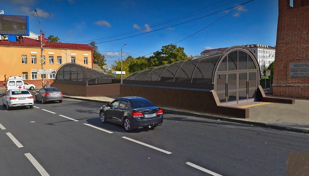 В Смоленске ремонтируют подземный пешеходный переход на площади Победы