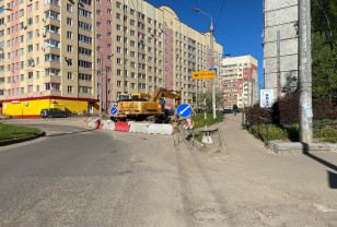 В Смоленске продолжается капитальный ремонт улицы Рыленкова