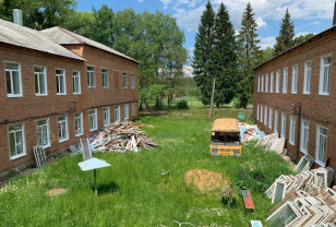 В Смоленской области завершили первый этап ремонта Верхнеднепровской школы №1