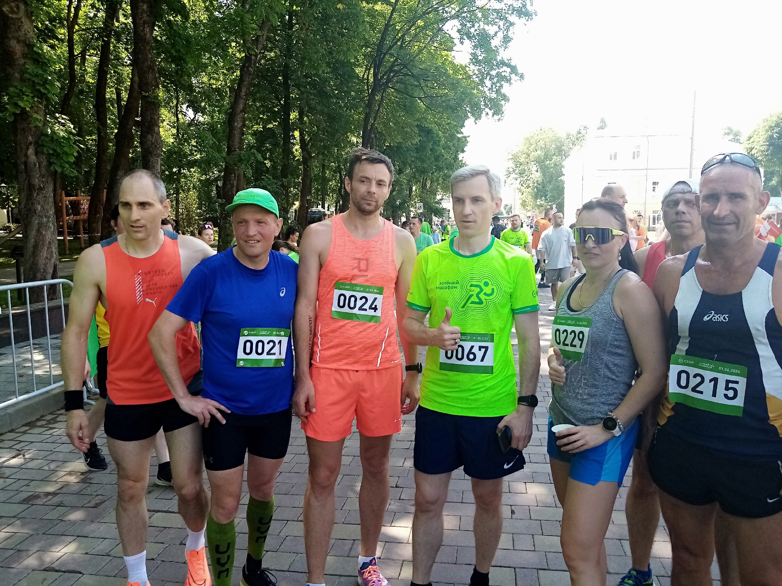 Василий Анохин принял участие в «Зелёном марафоне» Сбера