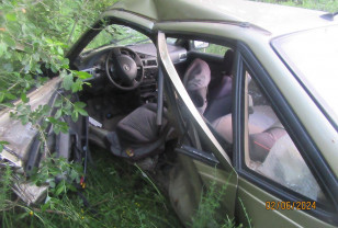 В селе Новодугино столкнулись два автомобиля