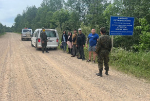 Смоленские пограничники в очередной раз задержали нарушителей пограничного режима 