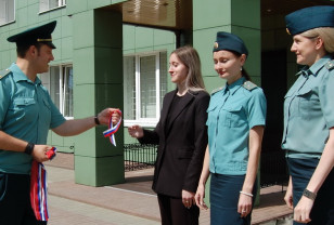 Смоленская таможня приняла участие в патриотической акции «Российский триколор»