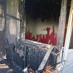 Смоленское МЧС раскрыло подробности вчерашнего пожара в Сафонове
