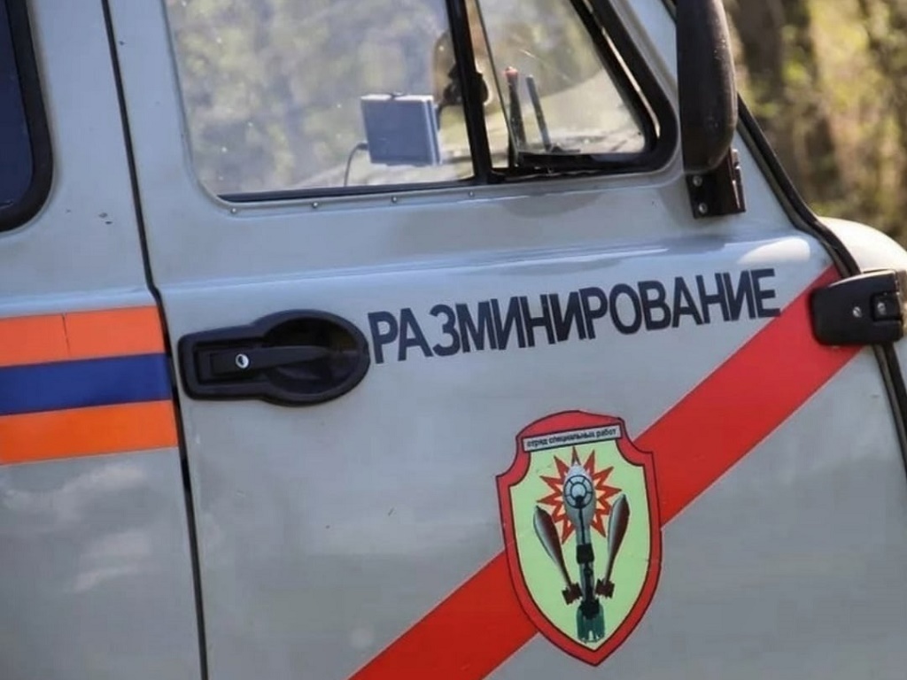 В Сычёвском районе Смоленской области нашли авиационную бомбу времён ВОВ