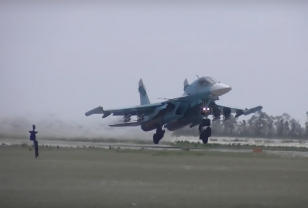 Экипажи самолетов Су-34 нанесли очередной удар по подразделениям ВСУ в зоне СВО