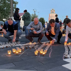 В Смоленской области зажглись «Огненные картины войны»