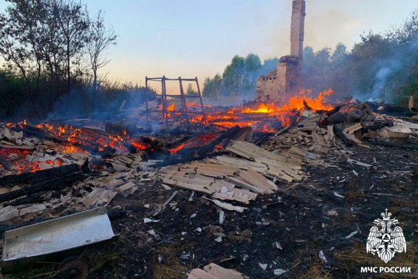 В Дорогобужском районе пенсионерка погибла в результате пожара