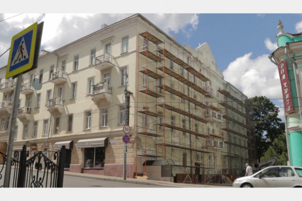 В Смоленске фасады 16 домов приведут в порядок в 2024 году