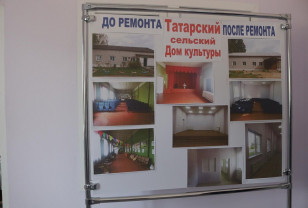 В Монастырщинском районе вновь открылся сельский дом культуры в деревне Татарск