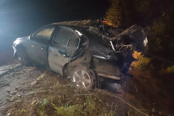 В результате аварии на автодороге в Десногорске пострадали двое несовершеннолетних