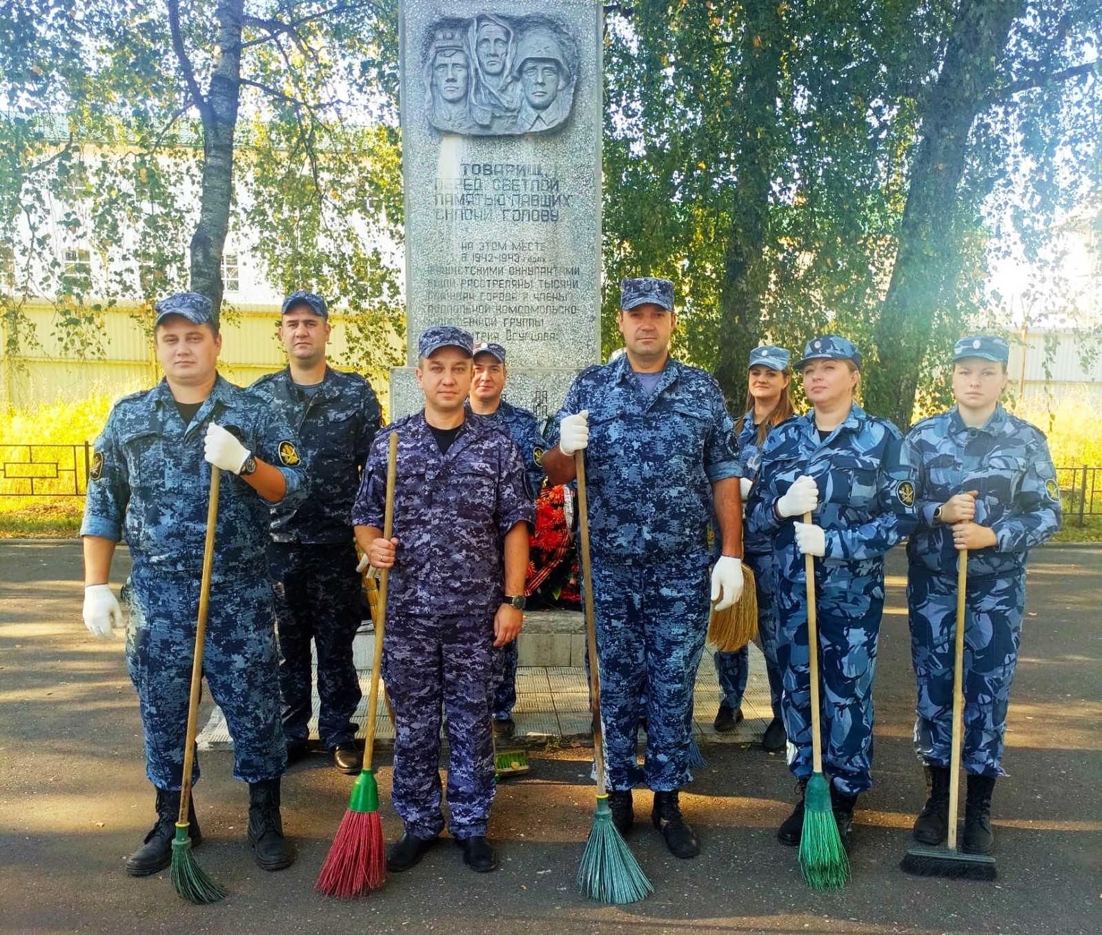 Личный состав смоленского УФСИН поддержал Всероссийскую акцию «Зелёная Россия»