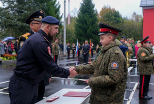 В Смоленском фельдмаршала Кутузова кадетском корпусе состоялась церемония «Посвящение в кадеты»