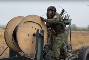 Военные связисты выполняют боевые задачи на Красноармейском направлении СВО