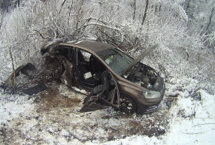 В Смоленском районе в лобовую столкнулись Volkswagen и Chery