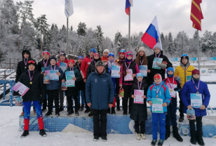 В Демидовском округе прошли межрегиональные соревнования по биатлону «Рождественская гонка»