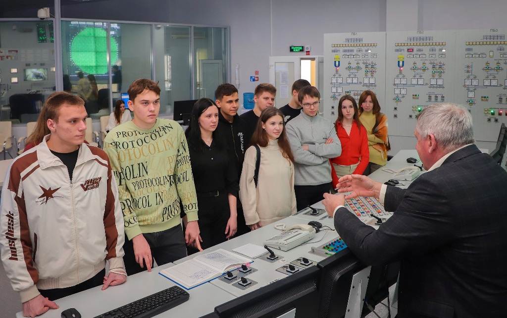 Студенты Ивановского энергетического университета побывали с техническим туром на Смоленской АЭС