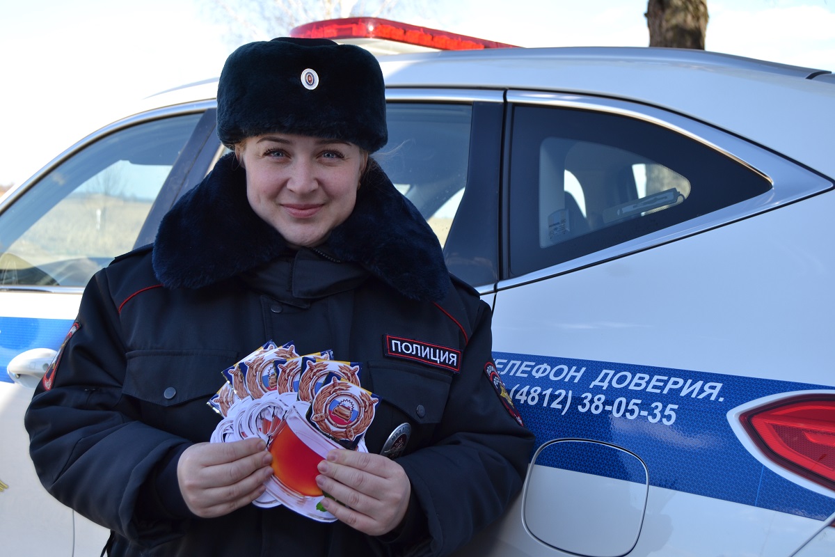 В Починке госавтоинспекторы провели  акцию «За рулём – ничего крепче чая!»