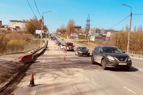 В Смоленске ограничили движение транспорта в районе Рославльского шоссе
