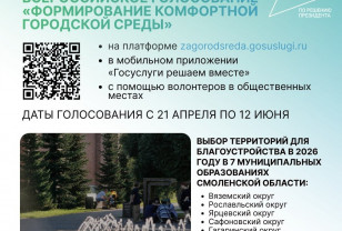 Смолянам предлагают самим выбрать площадки для благоустройства 