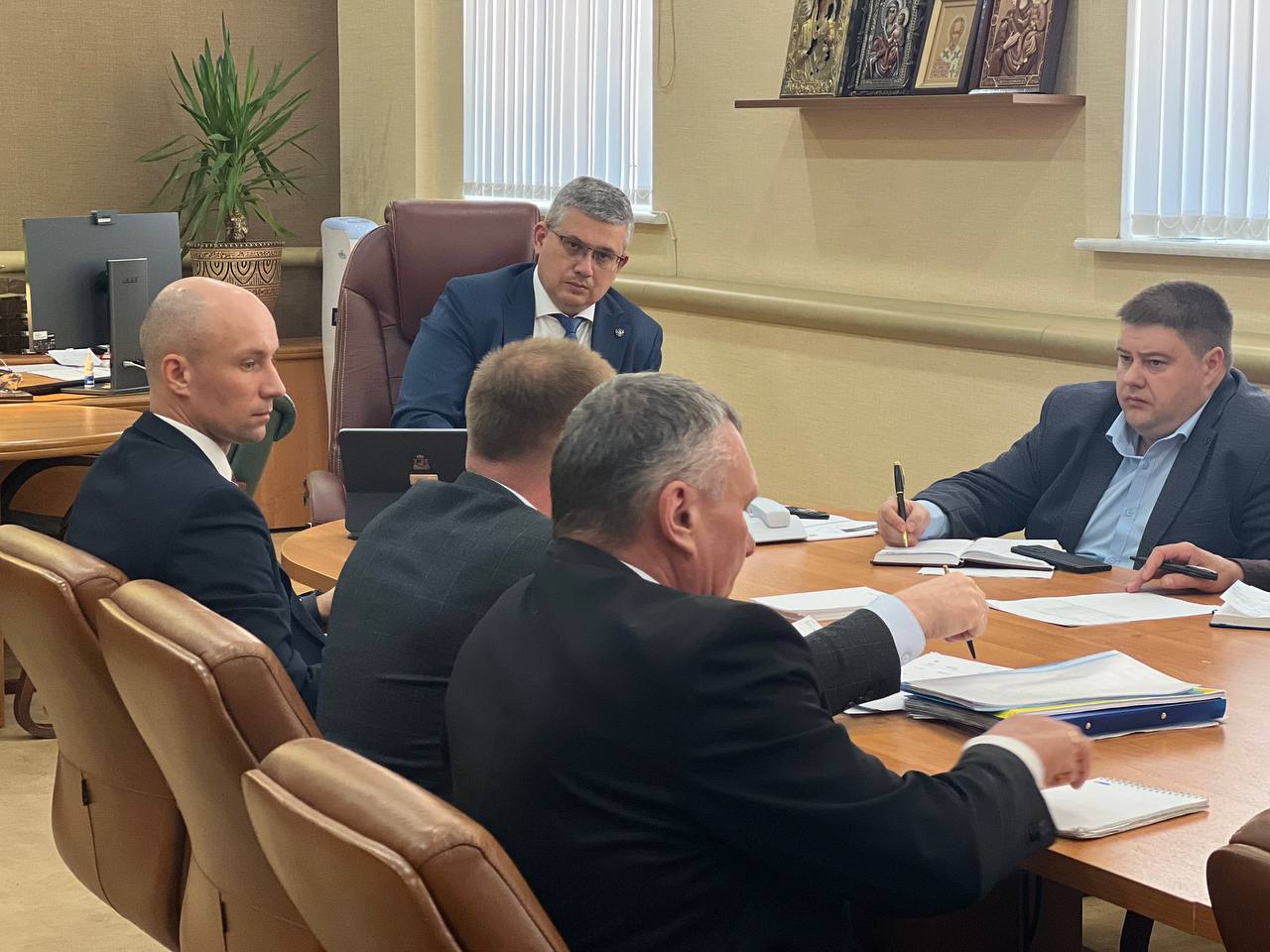 Глава Смоленска провёл рабочую встречу с представителями ОАО «РЖД»