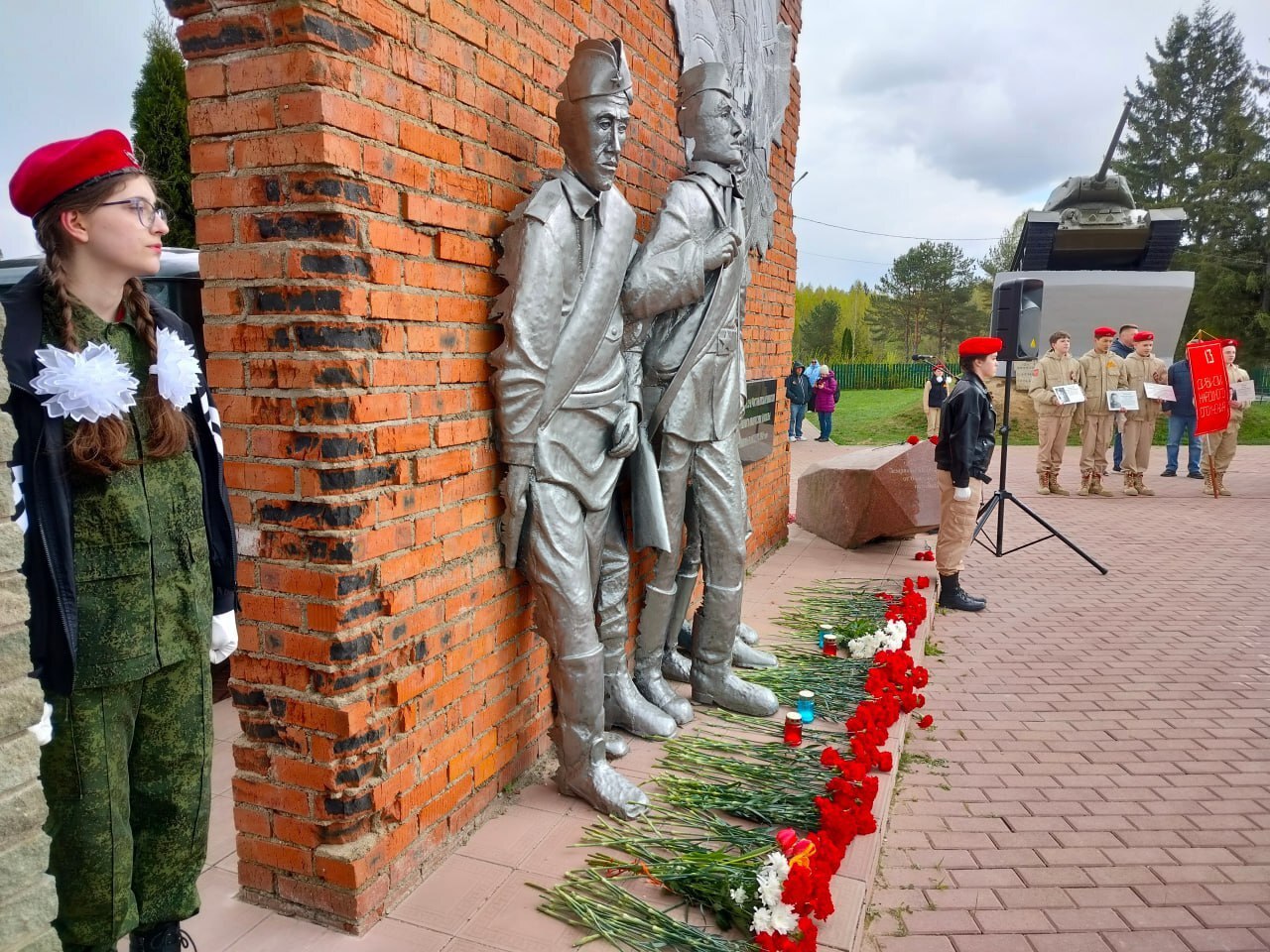 В Холм-Жирковском округе прошла акция «Вёрсты Памяти»