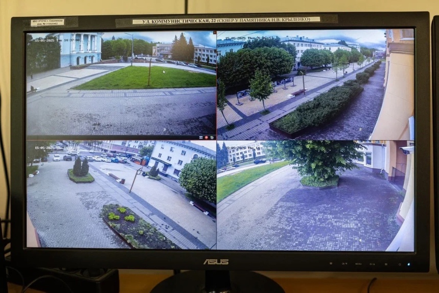 За общественным порядком в Смоленске следят порядка двух тысяч камер