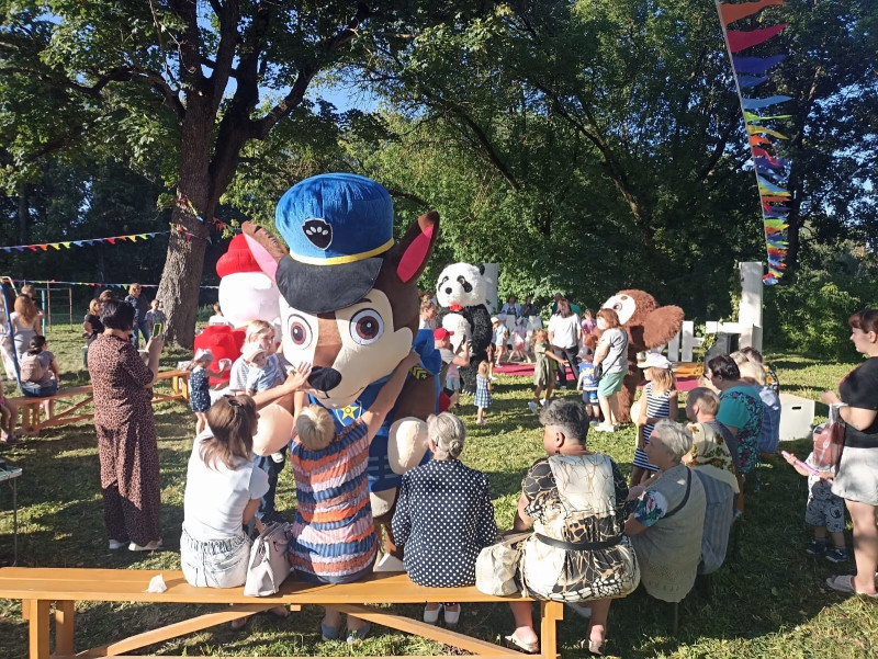 В первую субботу августа отпраздновали именины села Талашкино 