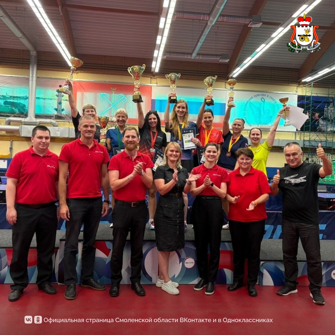 Смолянки завоевали медали на чемпионате России по настольному теннису
