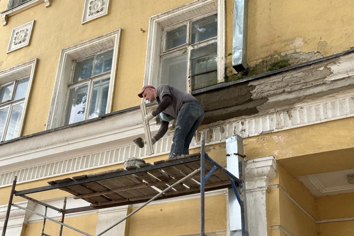 Масштабное благоустройство исторического центра Смоленска продолжается