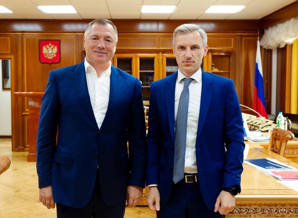 Василий Анохин поздравил с Днём рождения зампредседателя правительства России Марата Хуснуллина