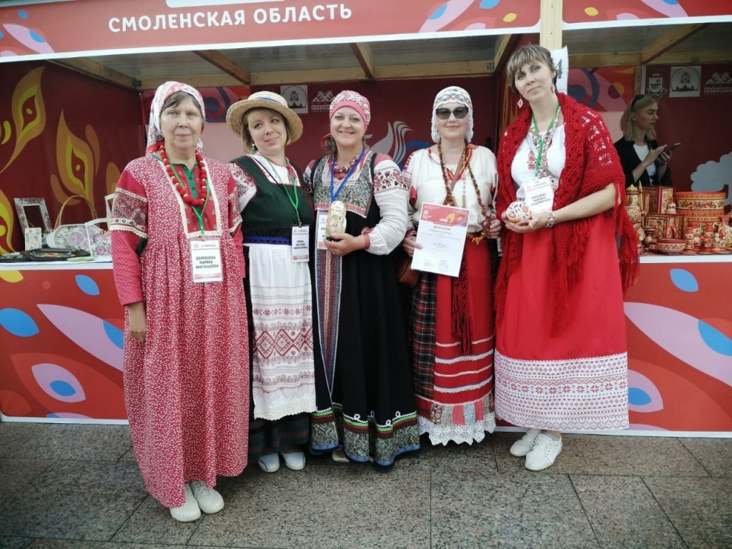 Смоляне успешно выступили на фестивале славянского искусства «Русское поле» в Москве