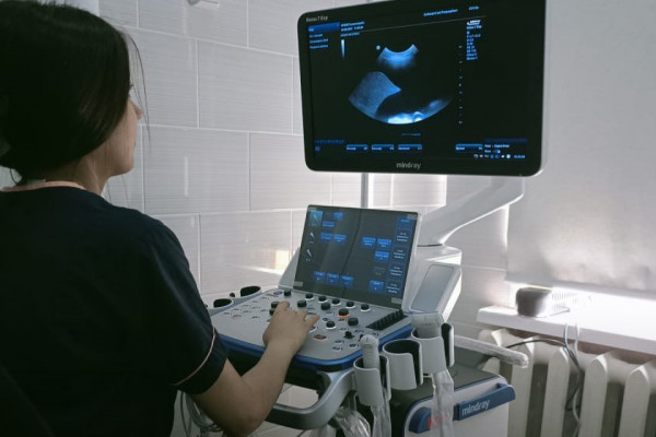 В Смоленском ветцентре установили современный УЗИ-аппарат