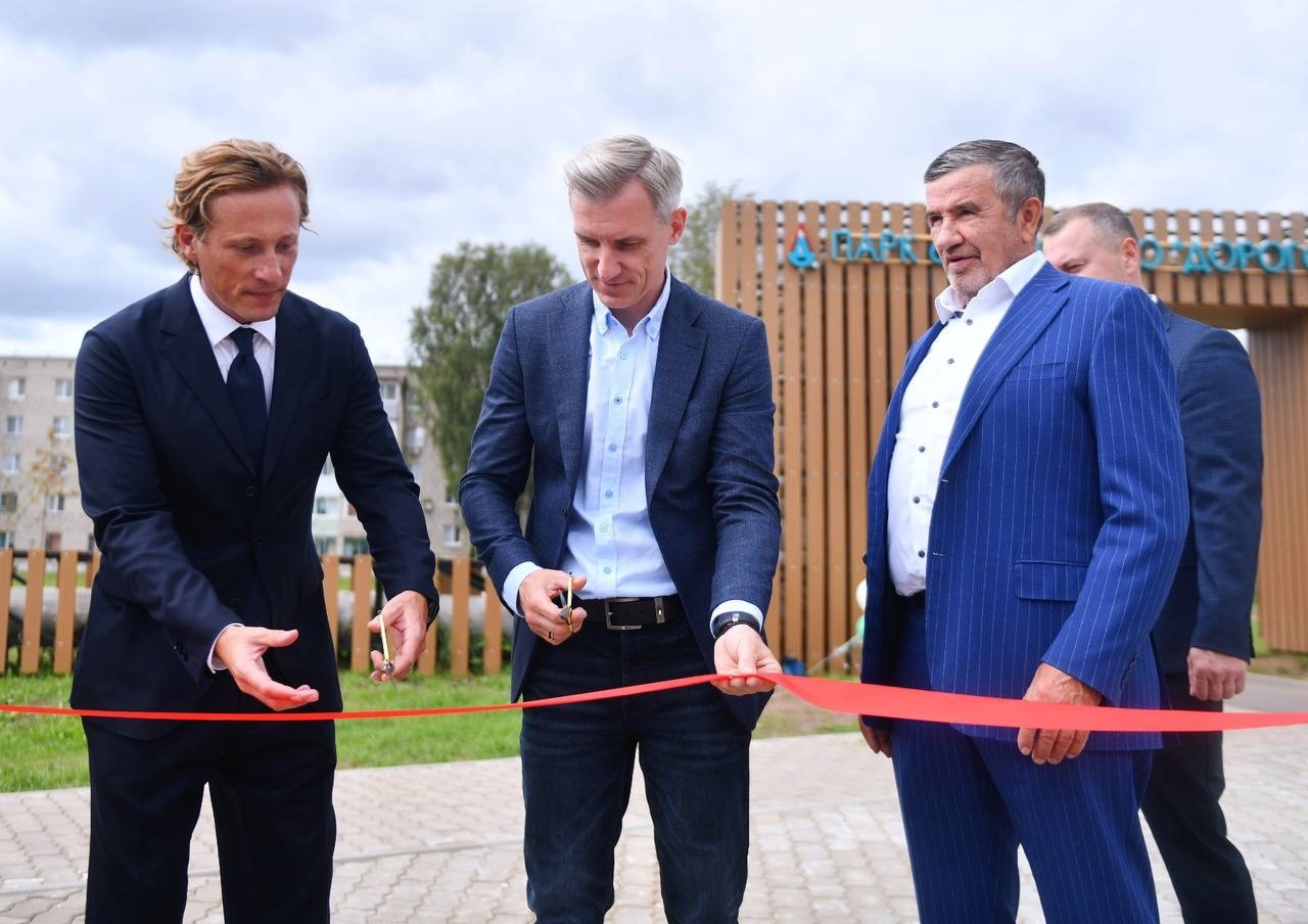 Новый парк и ФОК открыли в Дорогобужском округе