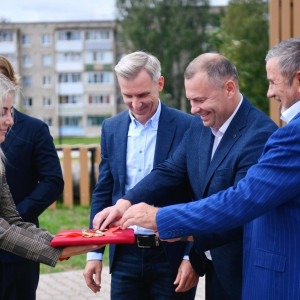 Новый парк и ФОК открыли в Дорогобужском округе